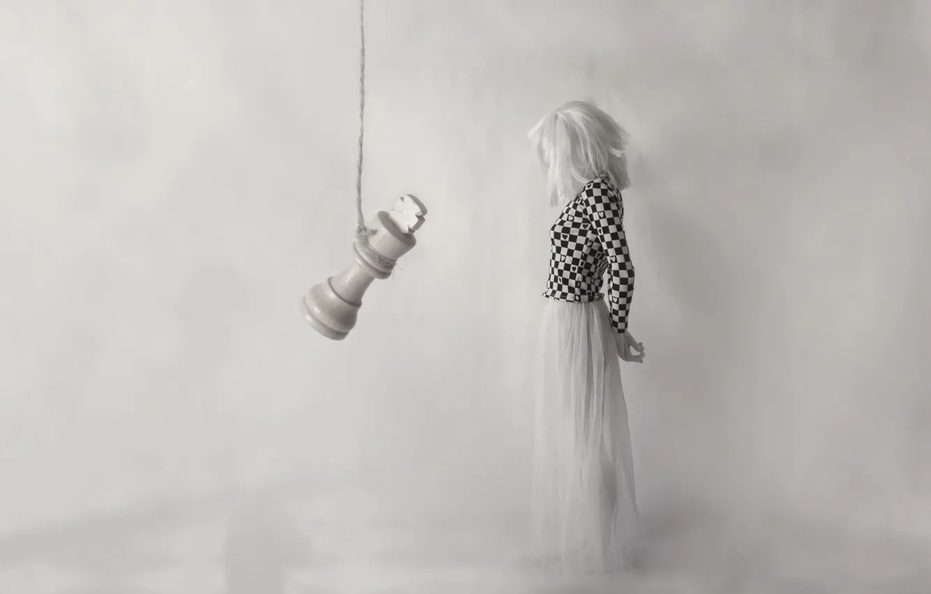 Фото обои девушка, фигура, петля