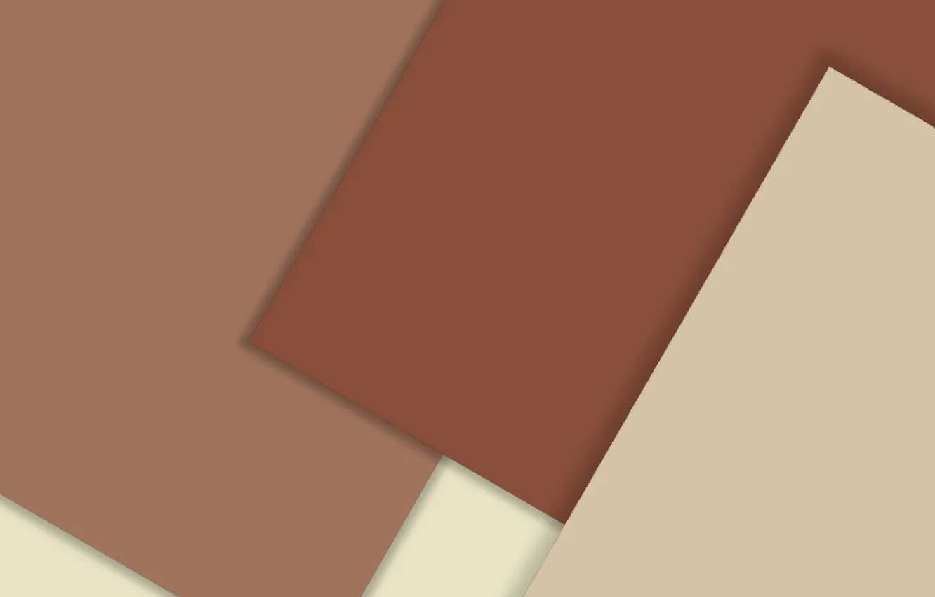 Фото обои белый, геометрия, коричневый, бежевый, material