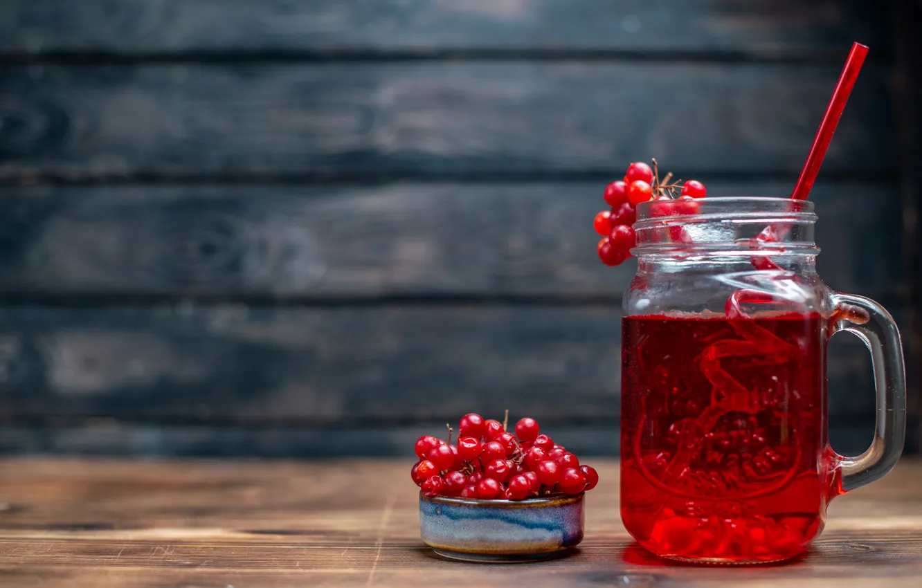 Фото обои juice, fresh, bar, inside, cranberry, dark desk