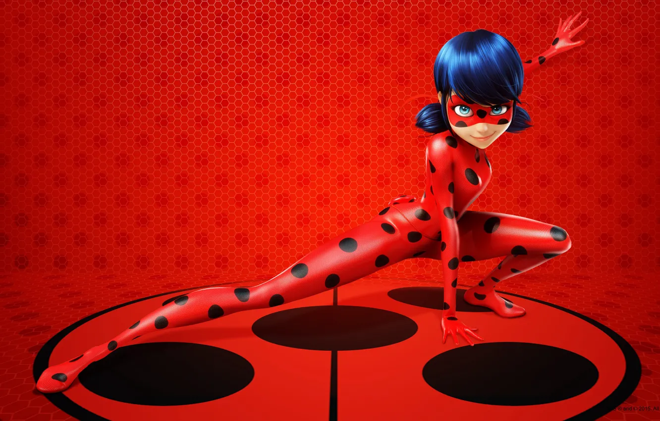 Фото обои Леди Баг и супер кот, Ледибаг, Miraculous Ladybug