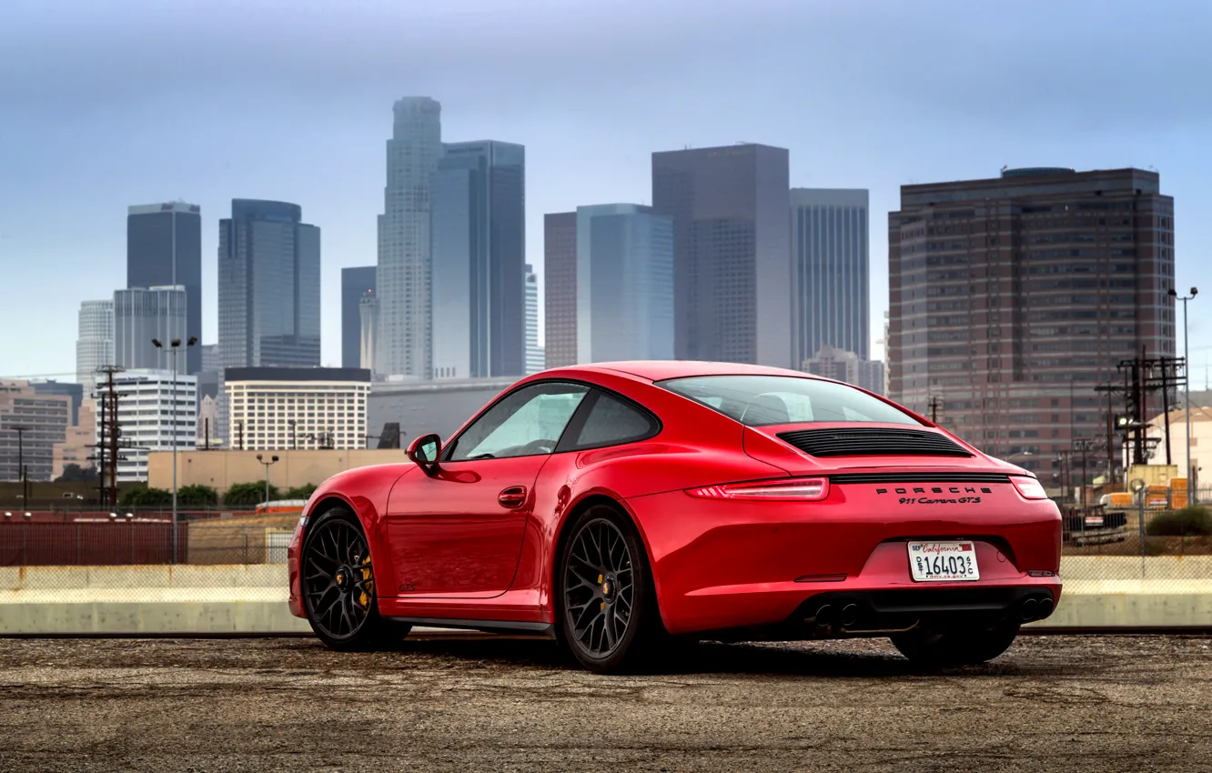 Фото обои 911, Porsche, порше, Coupe, Carrera, GTS, каррера, 2014