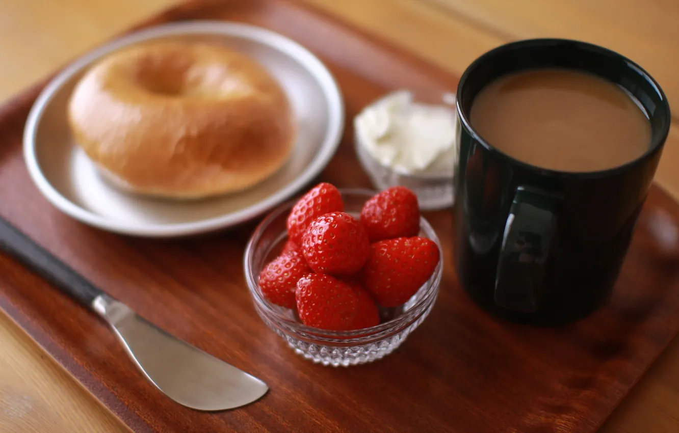 Фото обои кофе, еда, breakfast