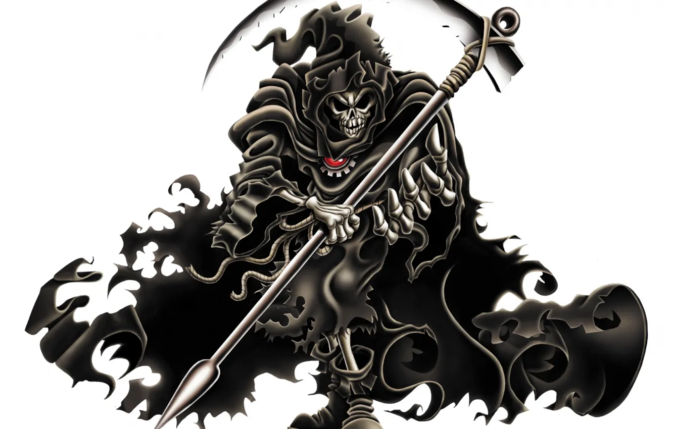Фото обои wallpaper, death, grim reaper