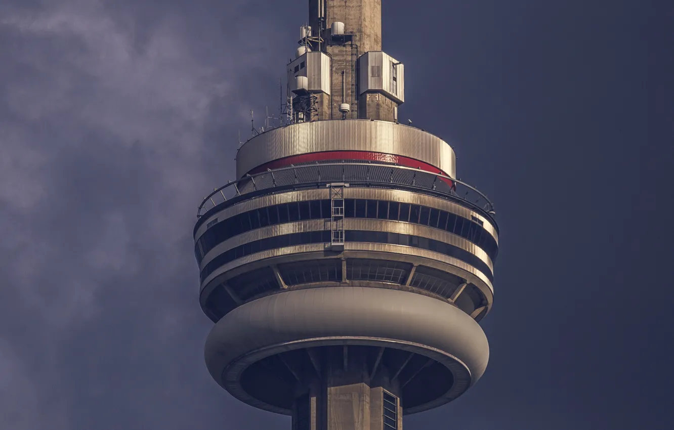 Фото обои башня, Канада, Торонто, Си-Эн Тауэр