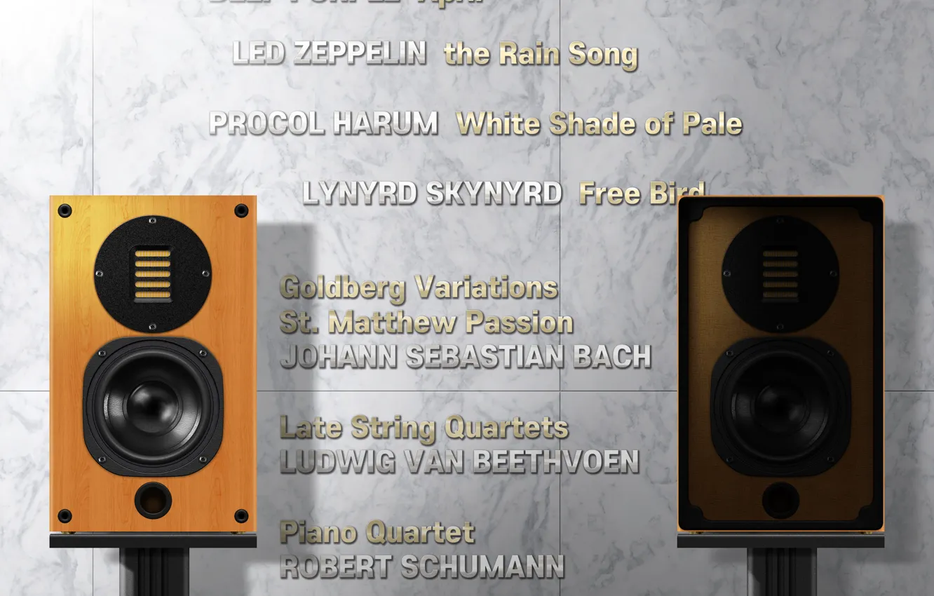Фото обои music, hard rock, speakers, classical music