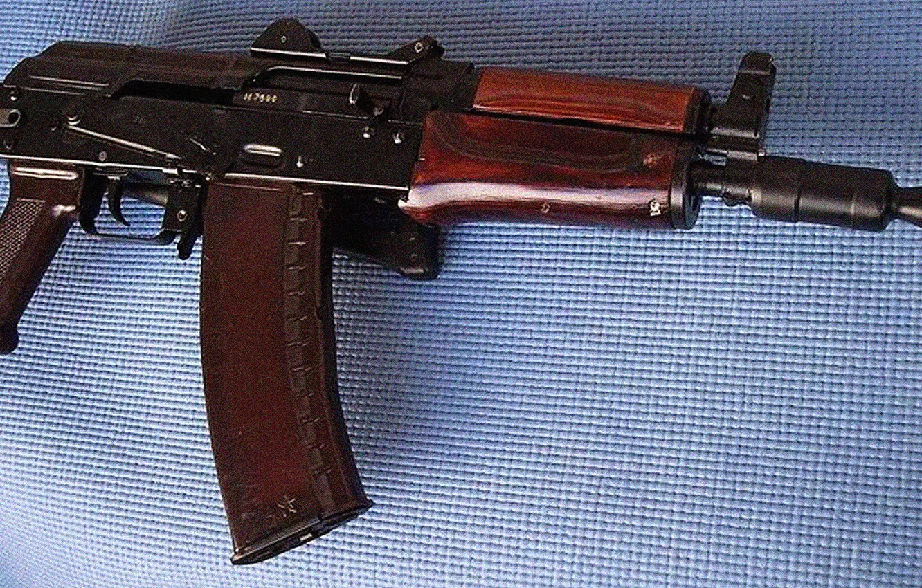 Фото обои Оружие, Автомат, АКСУ-74