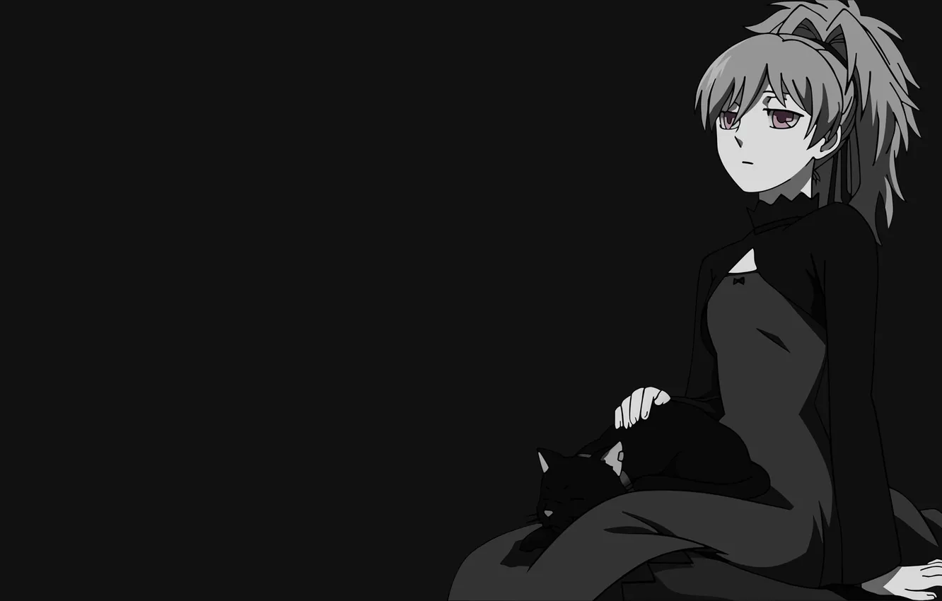 Фото обои Инь, Darker than Black, Мао