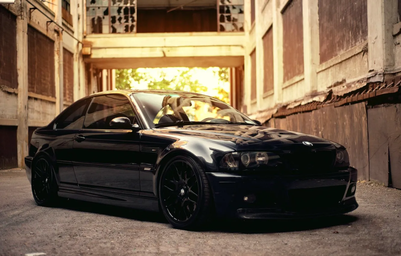 Фото обои бмв, Черный, BMW M3
