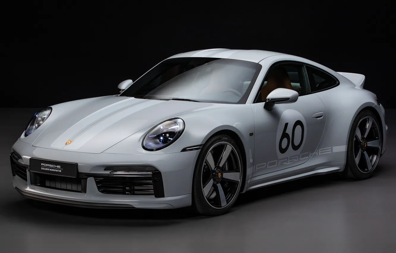 Фото обои Porsche 911, экстерьер, Sport Classic, 2022