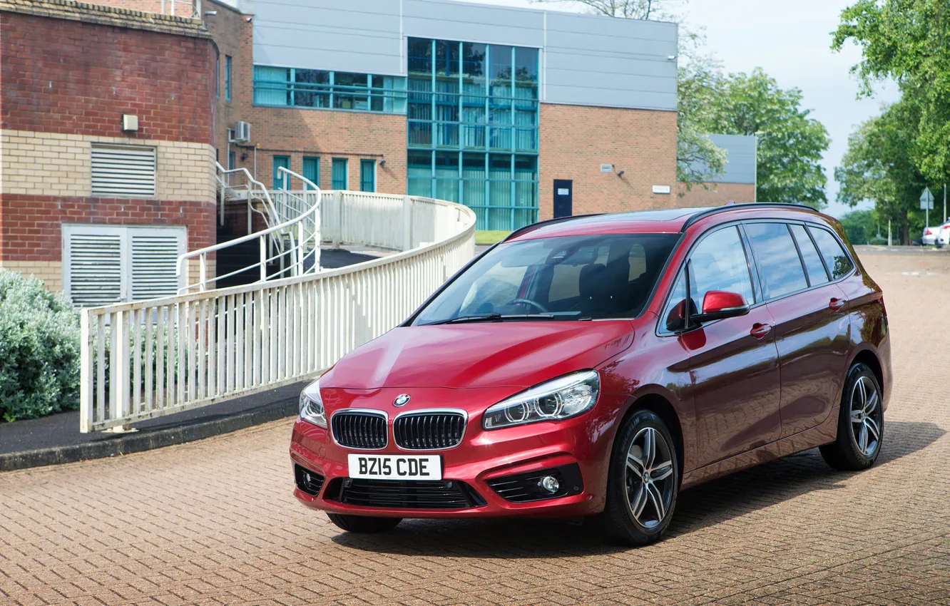 Фото обои бмв, BMW, xDrive, UK-spec, Sport Line, 2015, 220d, Gran Tourer