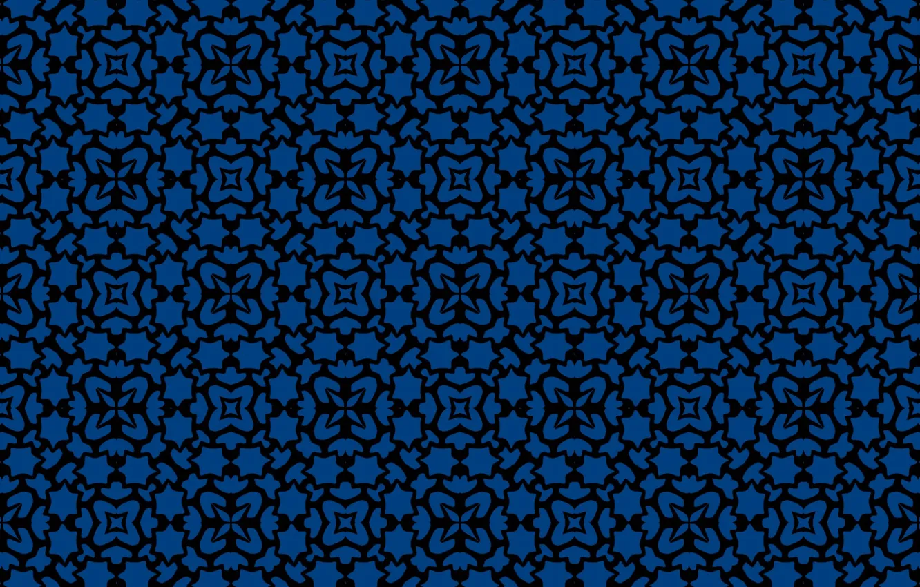 Фото обои синий, фон, узор, текстура, орнамент
