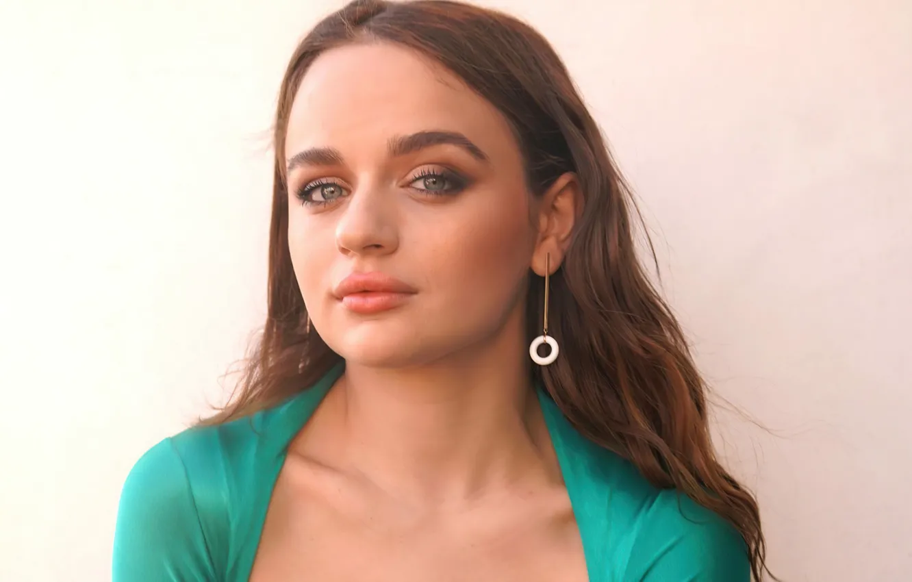 Фото обои взгляд, портрет, макияж, актриса, певица, Joey King, Джоуи Кинг