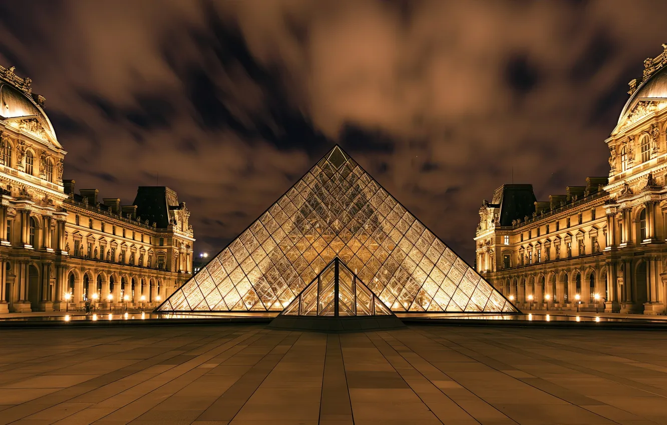 Фото обои paris, france, louvre, museum