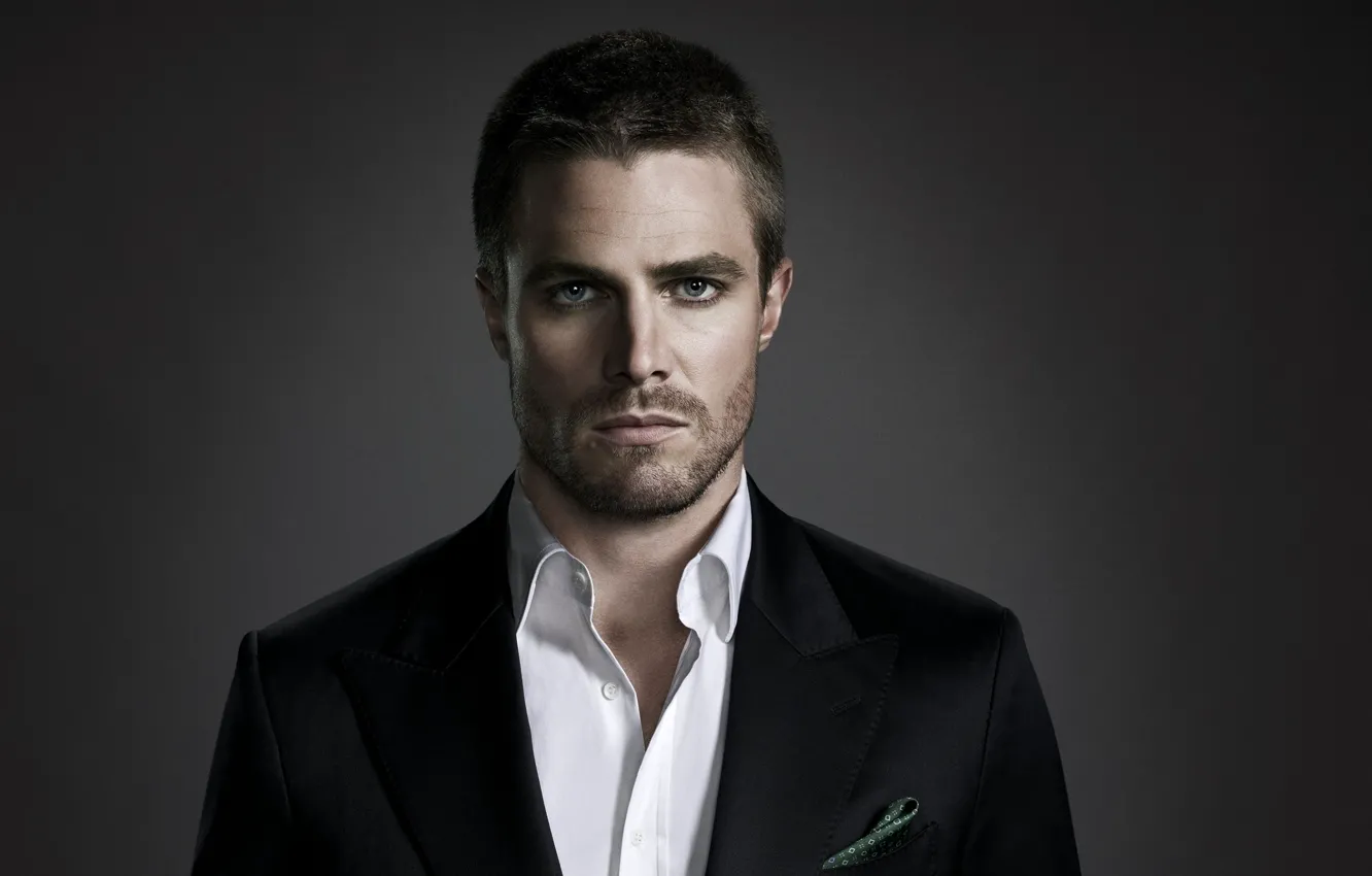 Фото обои актер, стрела, arrow, оливер куин, стивен амелл