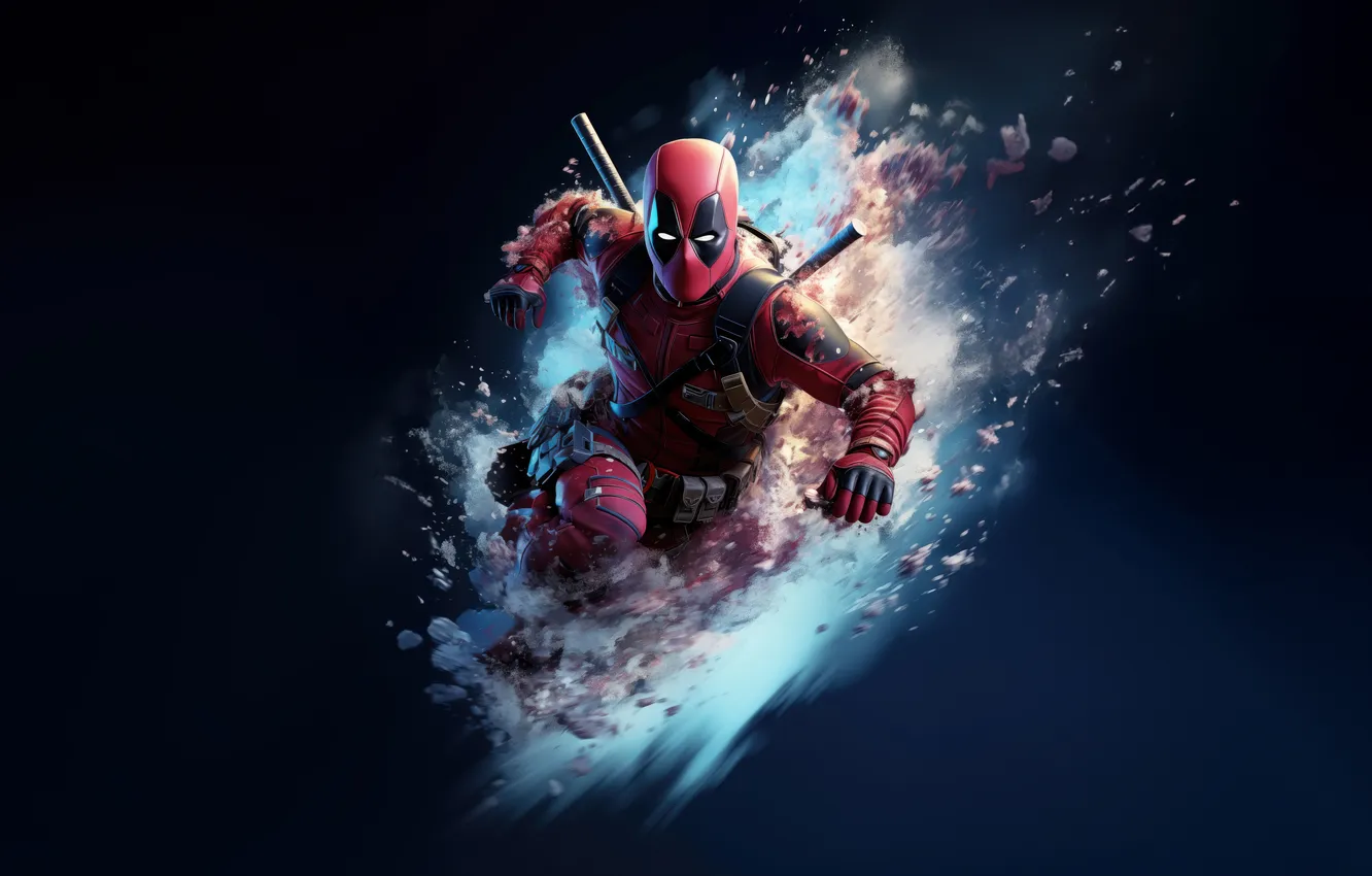 Фото обои deadpool, rampage, reloaded