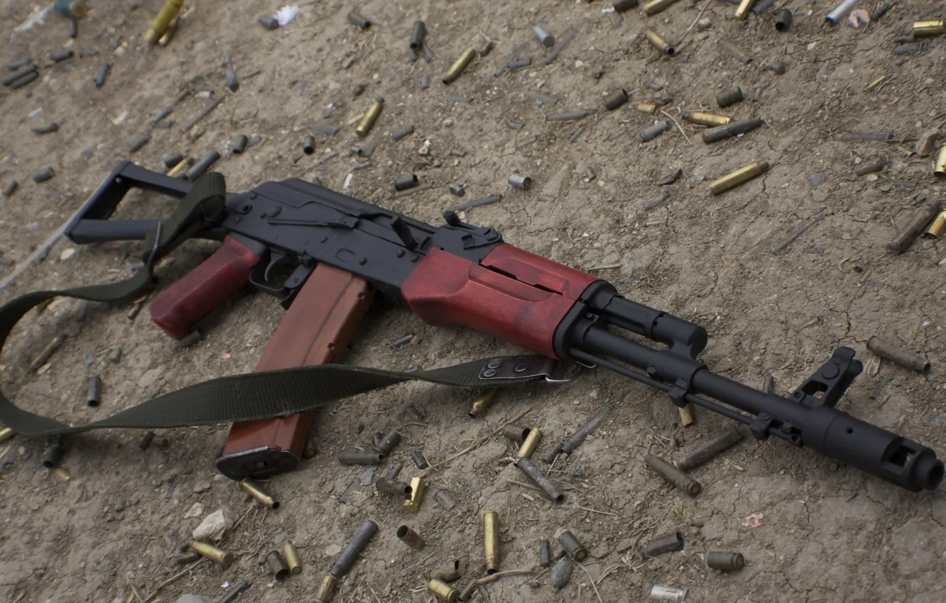 Фото обои оружие, автомат, gun, weapon, Калашников, ak-74, ак-74, assault Rifle