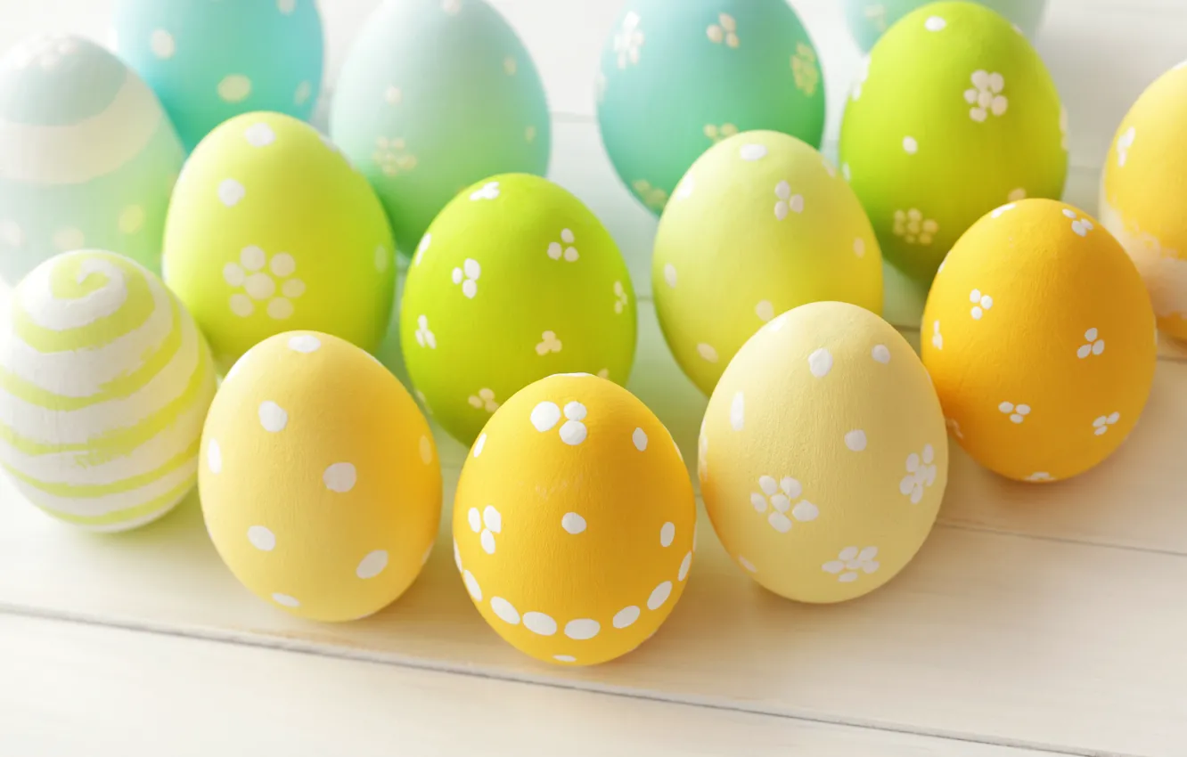 Фото обои Пасха, spring, Easter, eggs
