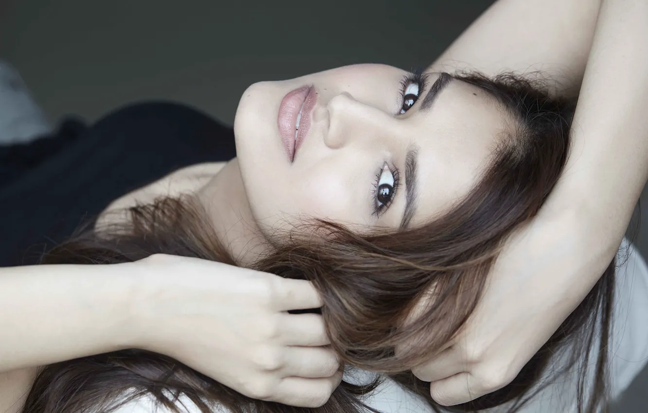 Фото обои девушка, актриса, красавица, girl, eyes, smile, beautiful, figure