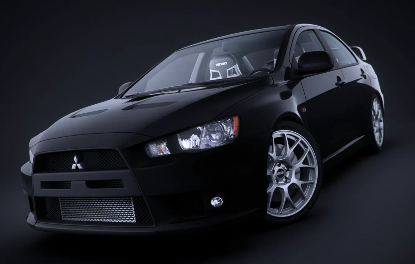 Фото обои дизайн, автомобиль, lancer evolution
