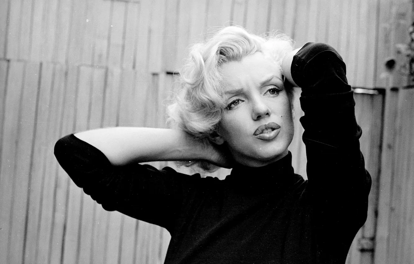 Фото обои актриса, блондинка, певица, родинка, нуар, Marilyn Monroe