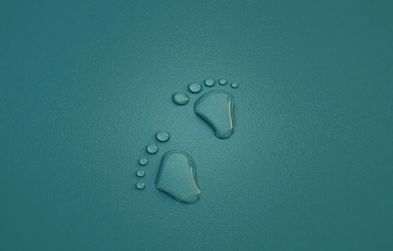 Фото обои вода, капли, фон
