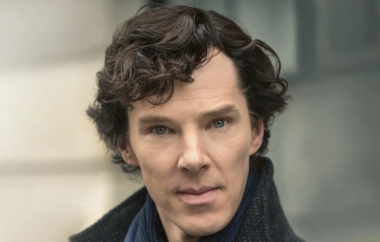 Фото обои взгляд, Бенедикт Камбербэтч, Benedict Cumberbatch, Sherlock, Sherlock BBC, Sherlock Holmes, Sherlock (сериал)