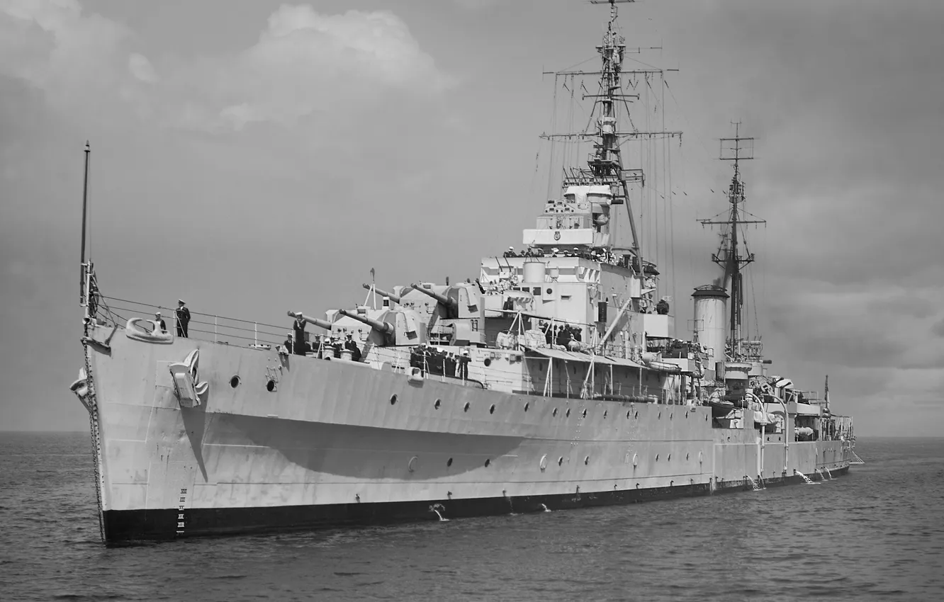 Фото обои HMS Bellona, крейсер, Великобритания, Королевский Флот