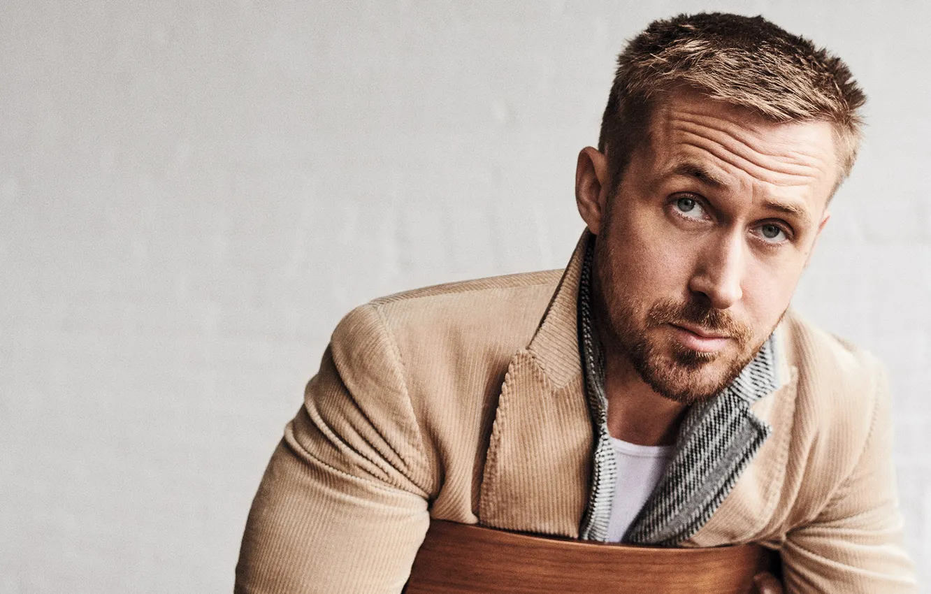 Фото обои взгляд, мужчина, Ryan Gosling