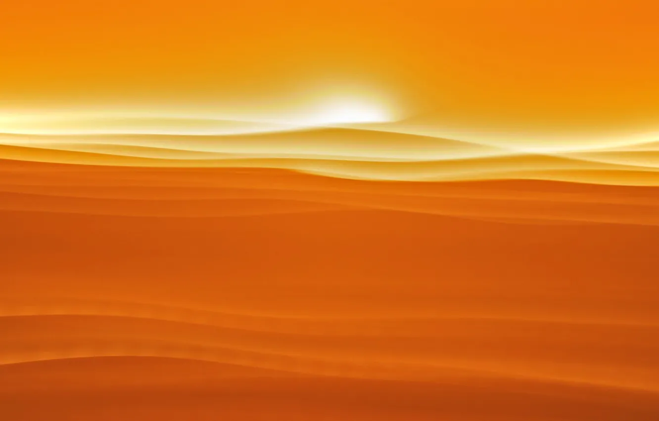 Фото обои песок, небо, солнце, облака, закат, холмы, пустыня, бархан
