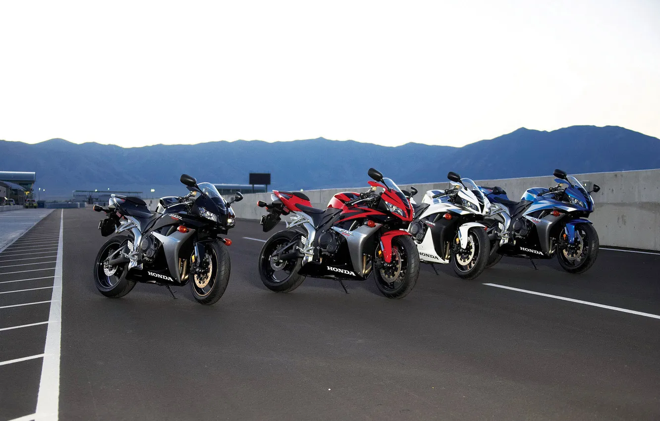 Фото обои мотоциклы, мото, Honda, moto, motorcycle, спортбайк