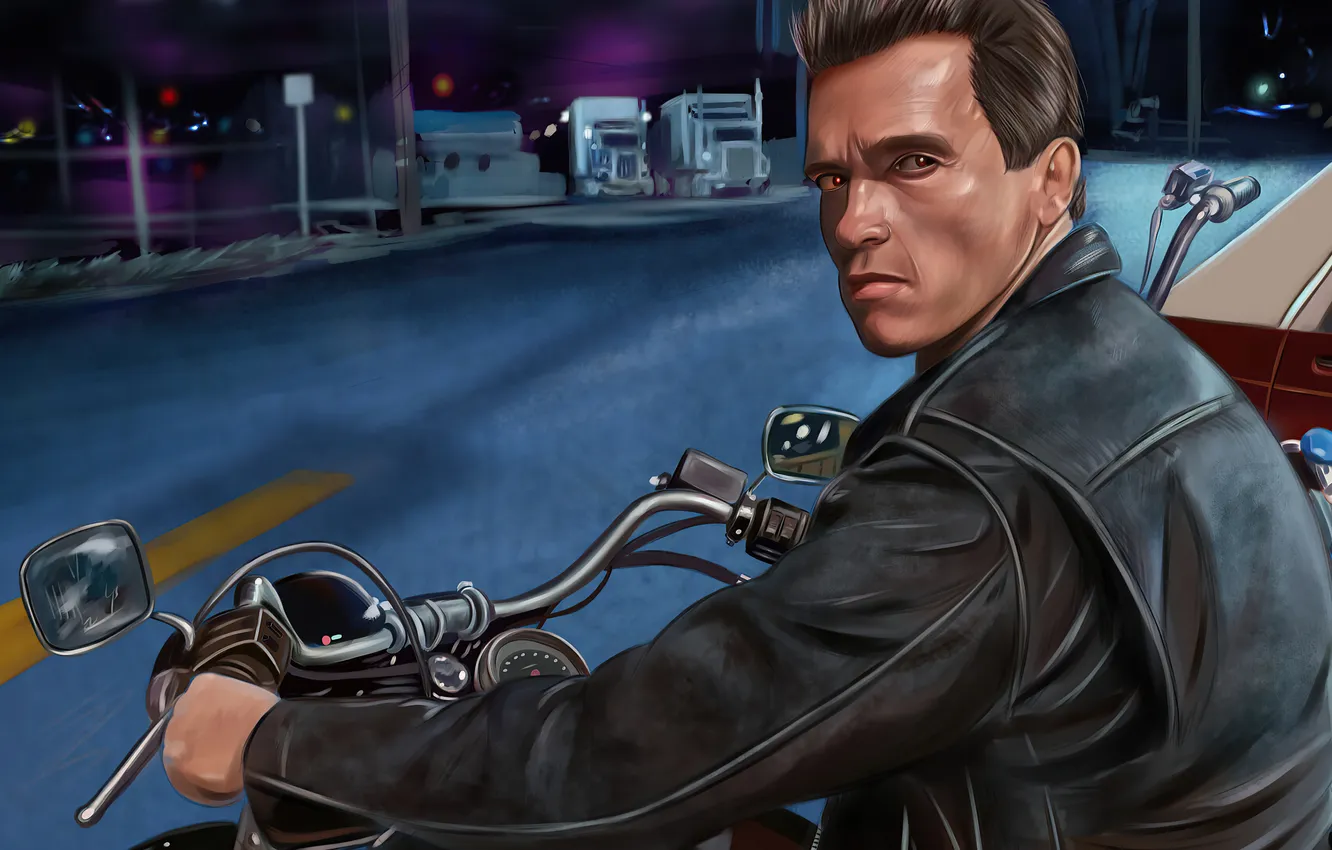 Фото обои terminator, artwork, movies, artstation