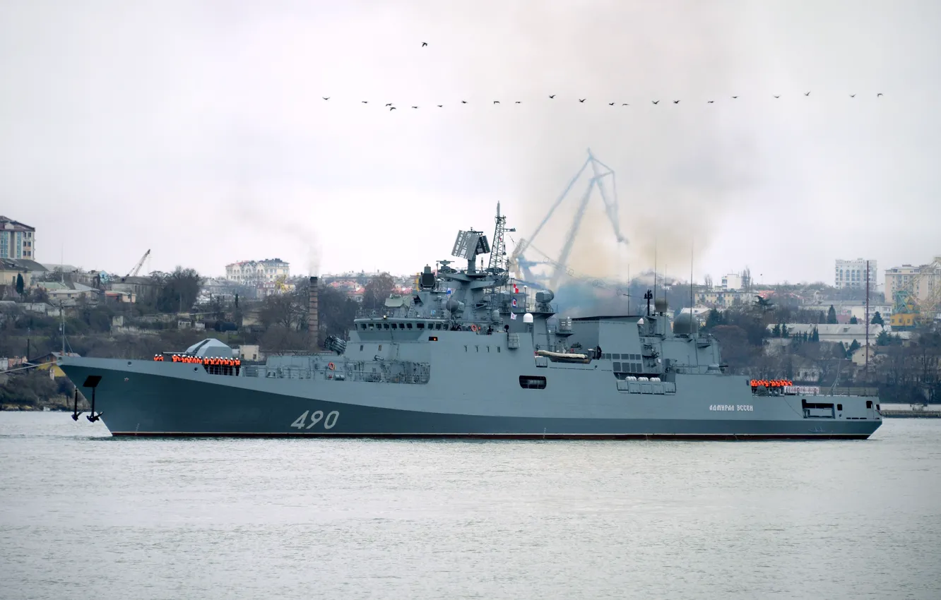 Фото обои фрегат, севастополь, адмирал эссен