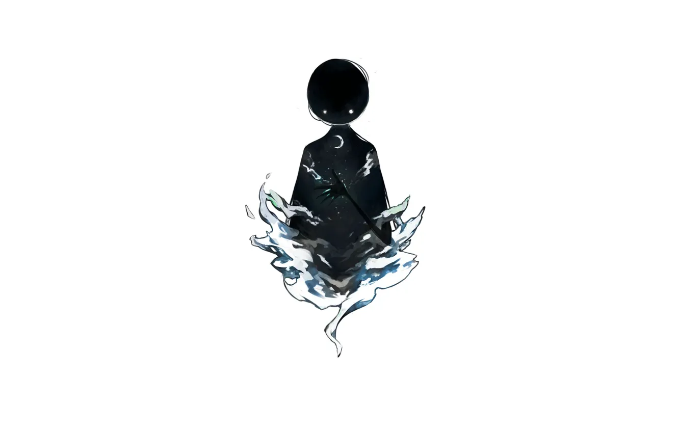 Фото обои ночь, демон, demon, deemo