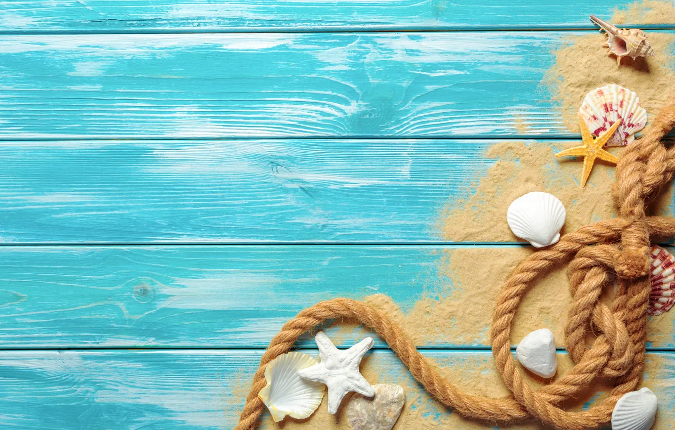 Фото обои песок, фон, ракушки, beach, wood, background, sand, seashells