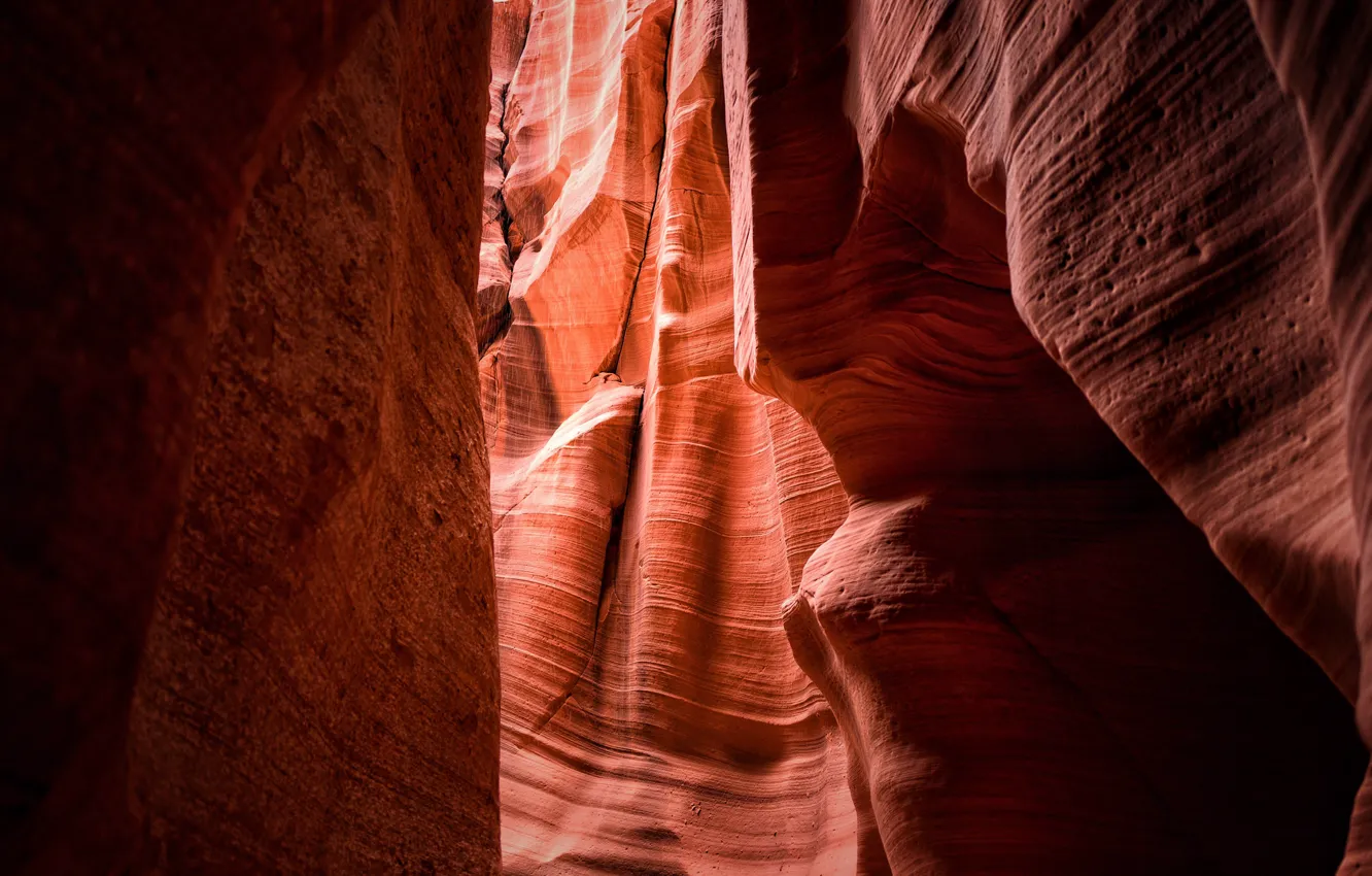 Фото обои природа, каньон, пещера