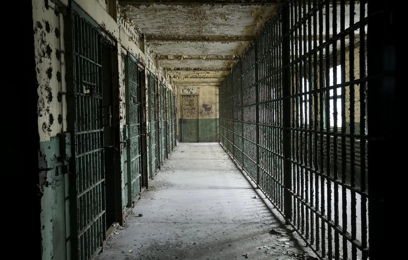 Фото обои фон, камеры, тюрьма