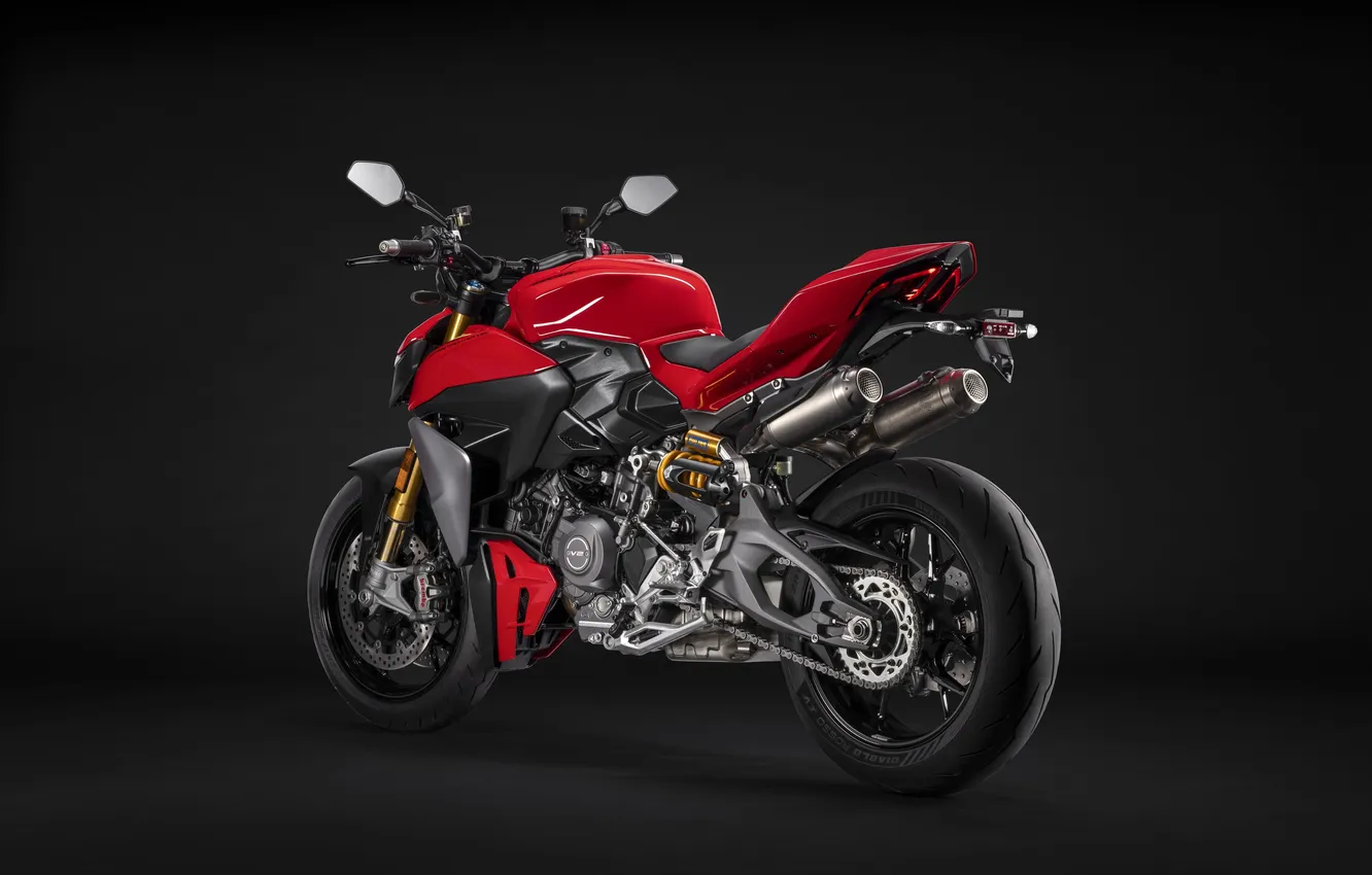 Фото обои Ducati, тёмный фон, dark background, Panigale, 2025, Ducati Panigale V2