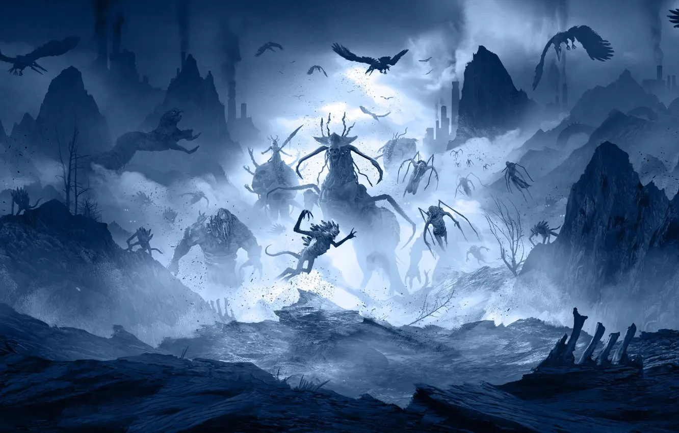 Фото обои game, the lords of ire, morbid