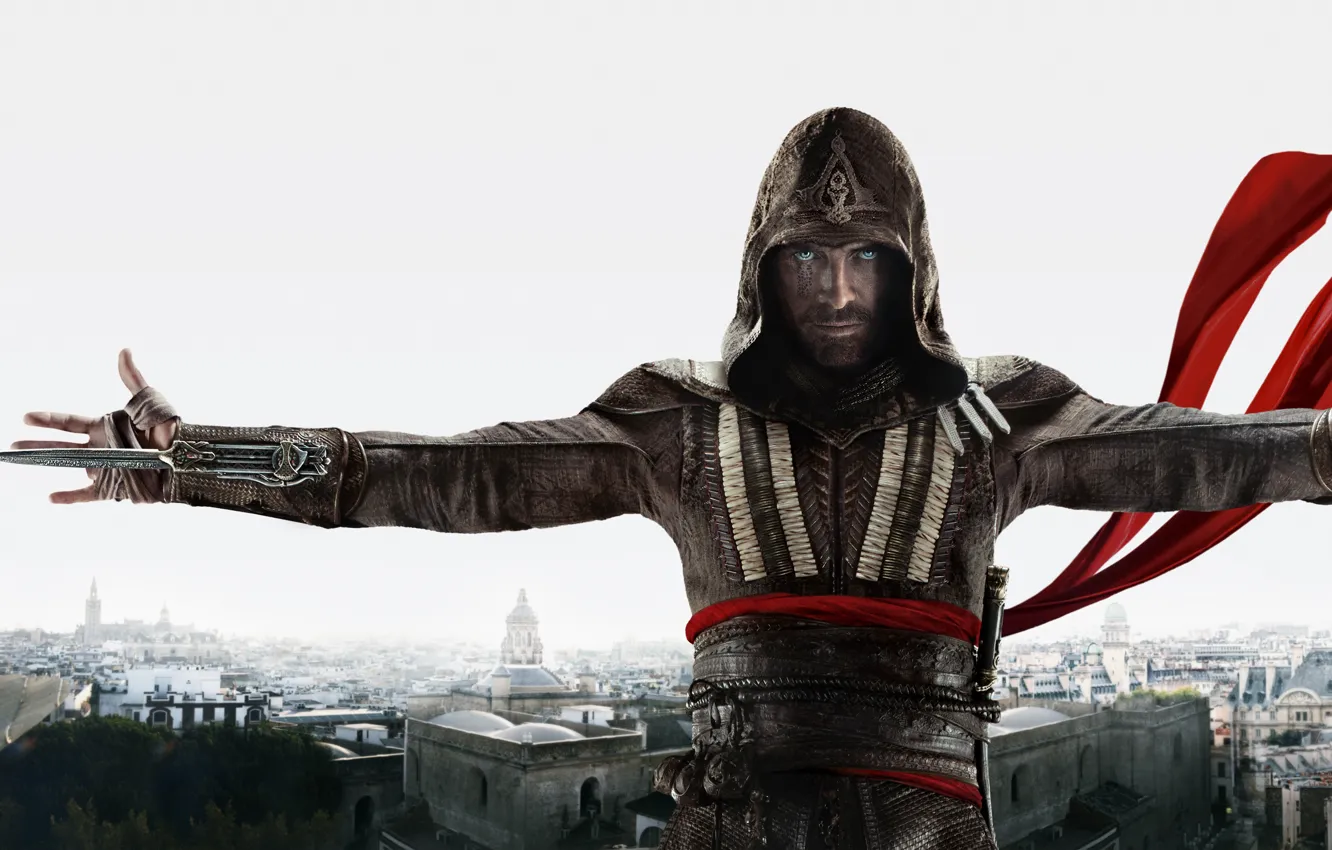 Фото обои Assassins Creed, Фильм, Ubisoft, Assassin's Creed, Ассасин, Michael Fassbender, Майкл Фассбендер, Кредо Убийцы