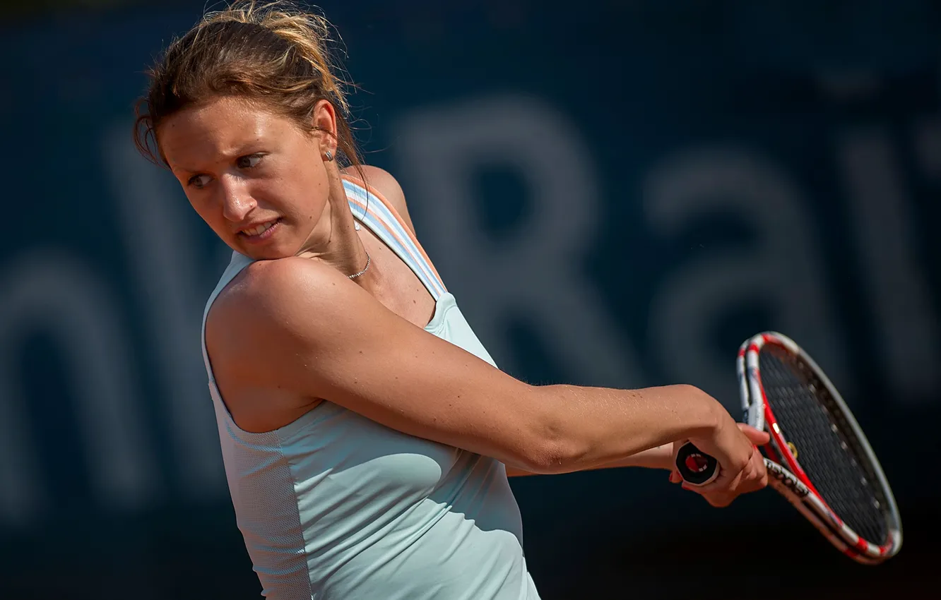 Фото обои Koprivova Klara, Клара Копривова, чешская теннисистка