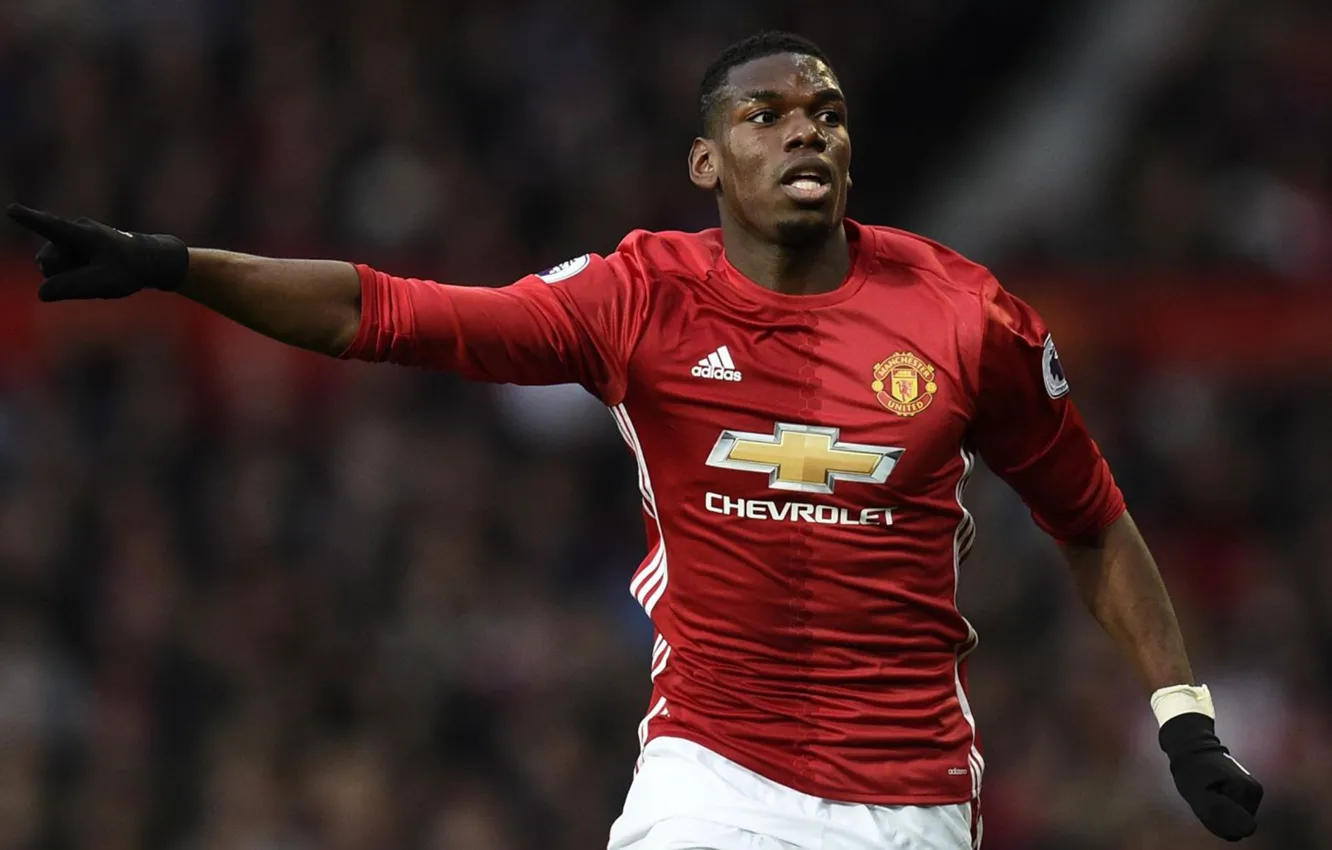 Фото обои Спорт, Футбол, Football, Манчестер Юнайдет, Manchester Unaited, Pogba, Погба