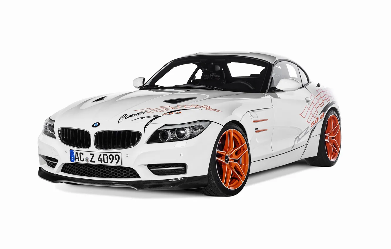 Фото обои Concept, белый, тюнинг, бмв, BMW, AC Schnitzer, E89, 2015