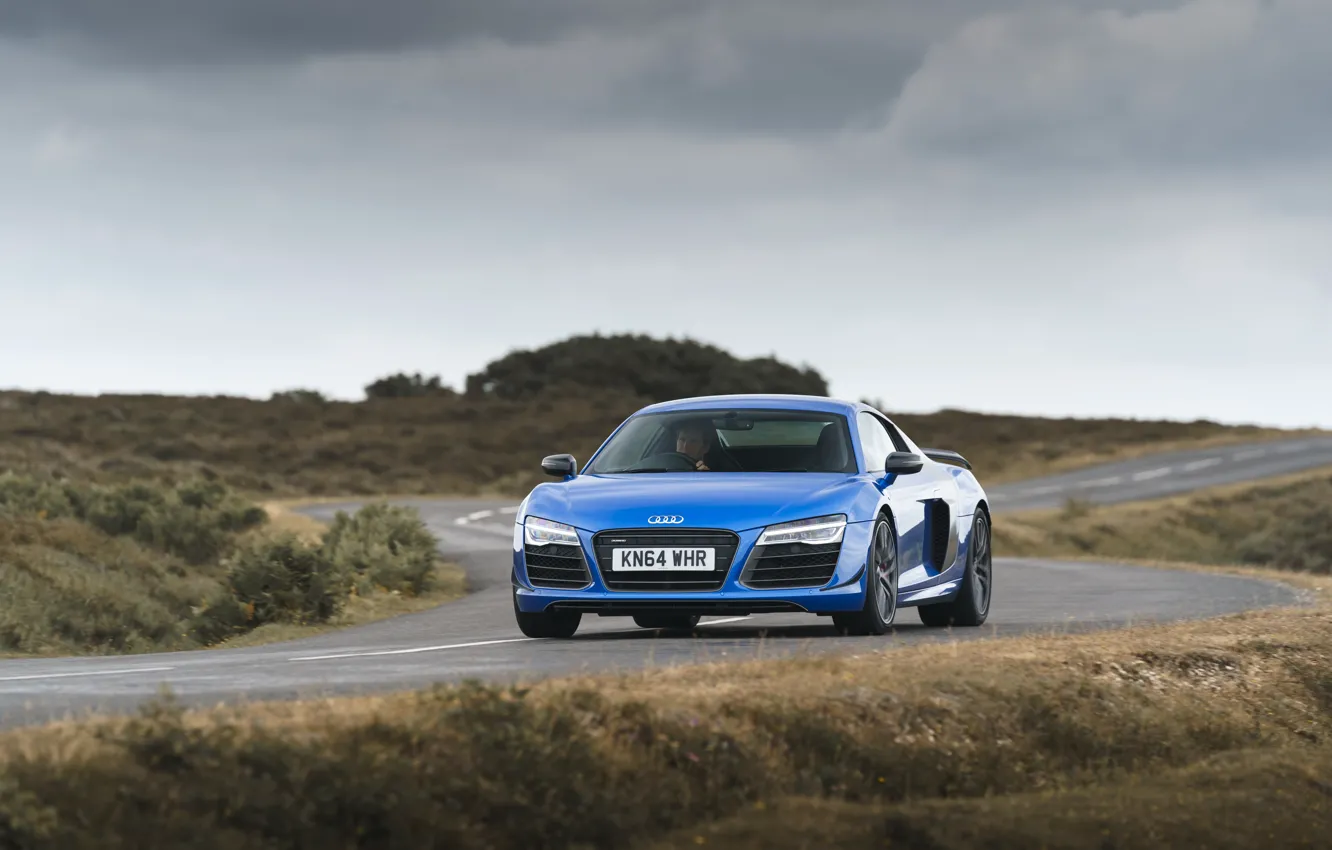 Фото обои Audi, front view, R8, Audi R8 LMX