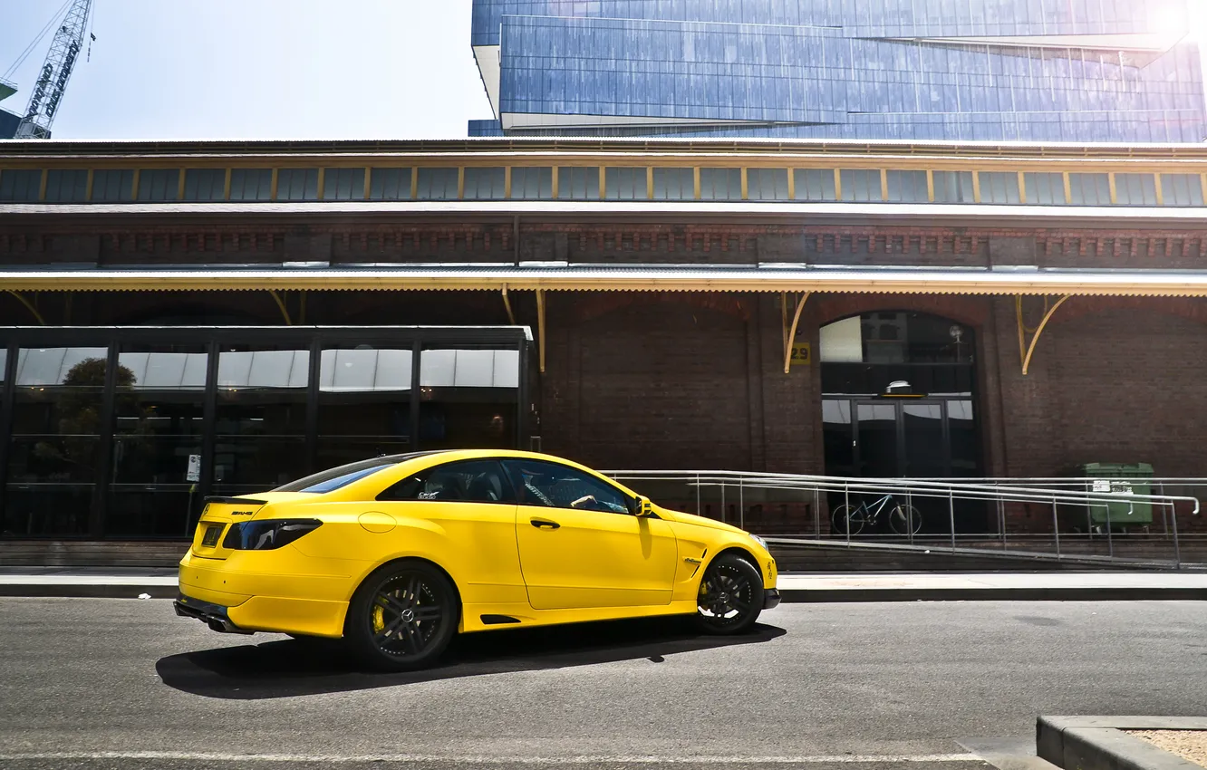 Фото обои Mercedes, Benz, Yellow