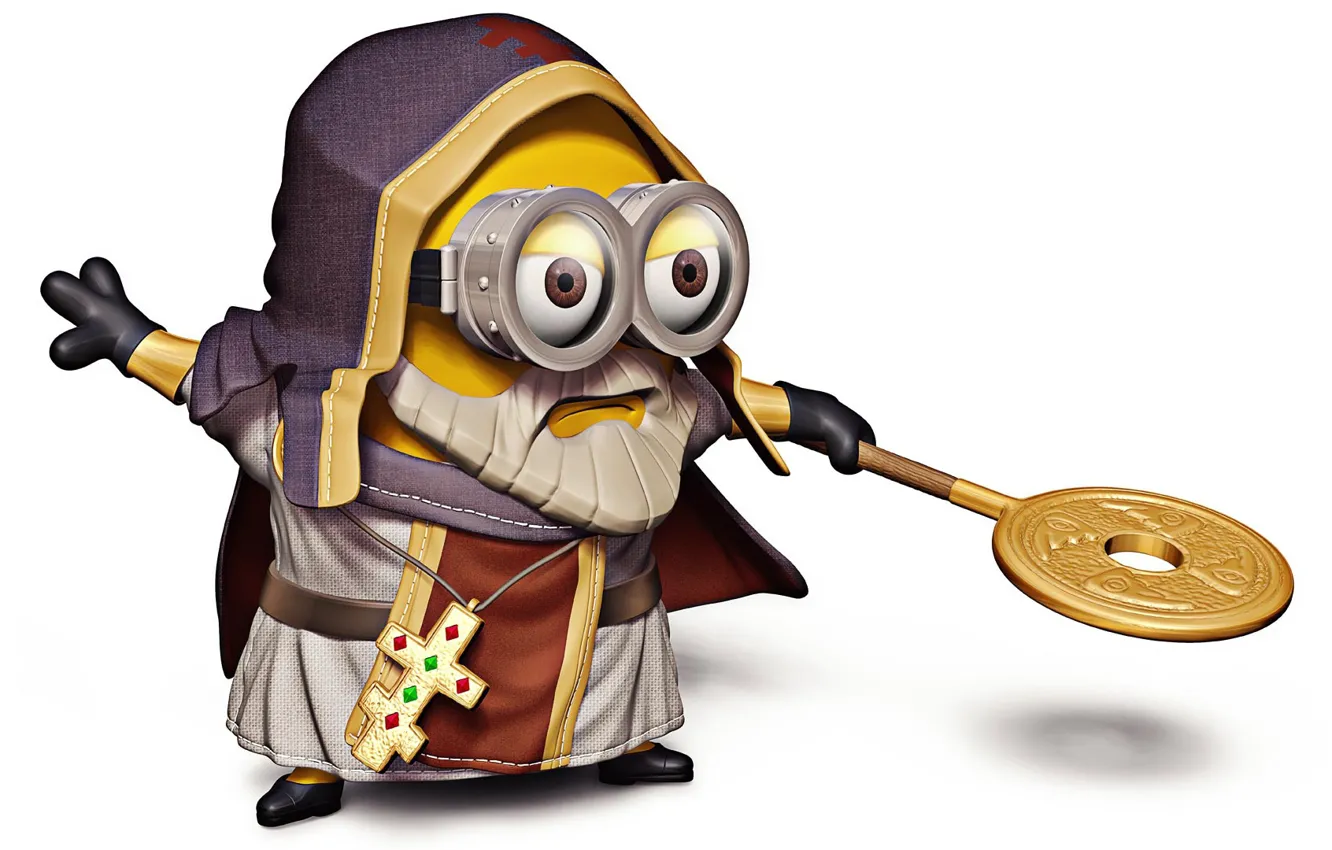 Фото обои cartoon, wizard, minion