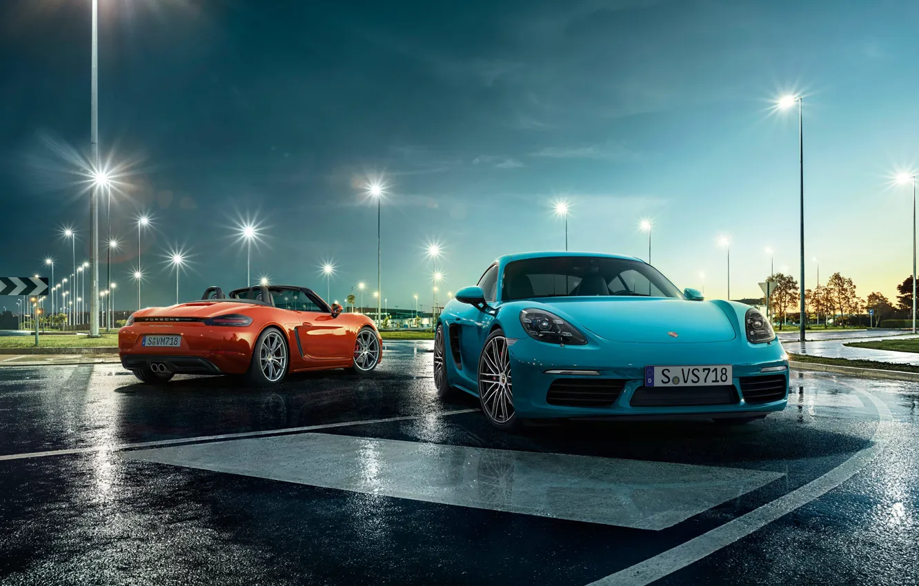 Обои Porsche, родстер, порше, Boxster, бокстер, 718 на телефон и ...