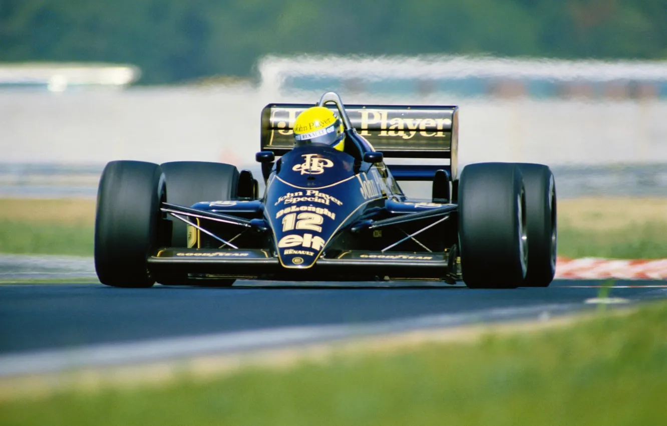 Фото обои Макларен, шлем, Лотус, 1984, Формула-1, 1990, Легенда, Ayrton Senna