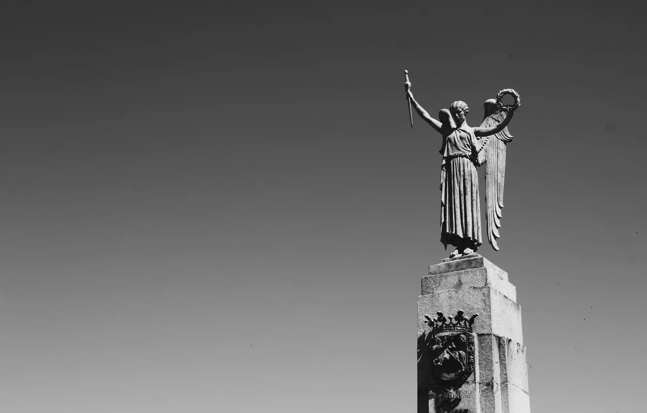 Фото обои sky, statue, monument