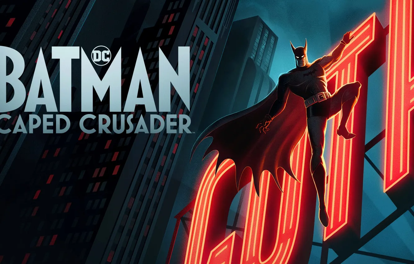 Фото обои Movies, Batman, Animated series, 2024 Series, Batman: Caped Crusader