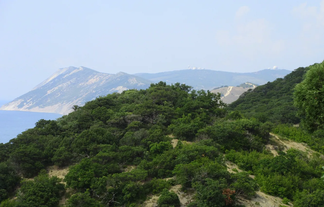 Фото обои горы, Meduzanol ©, Лето 2018, посёлок Сукко